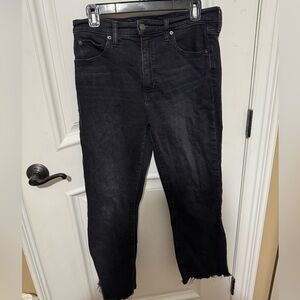 GAP black Kick Fit High Rise Jeans